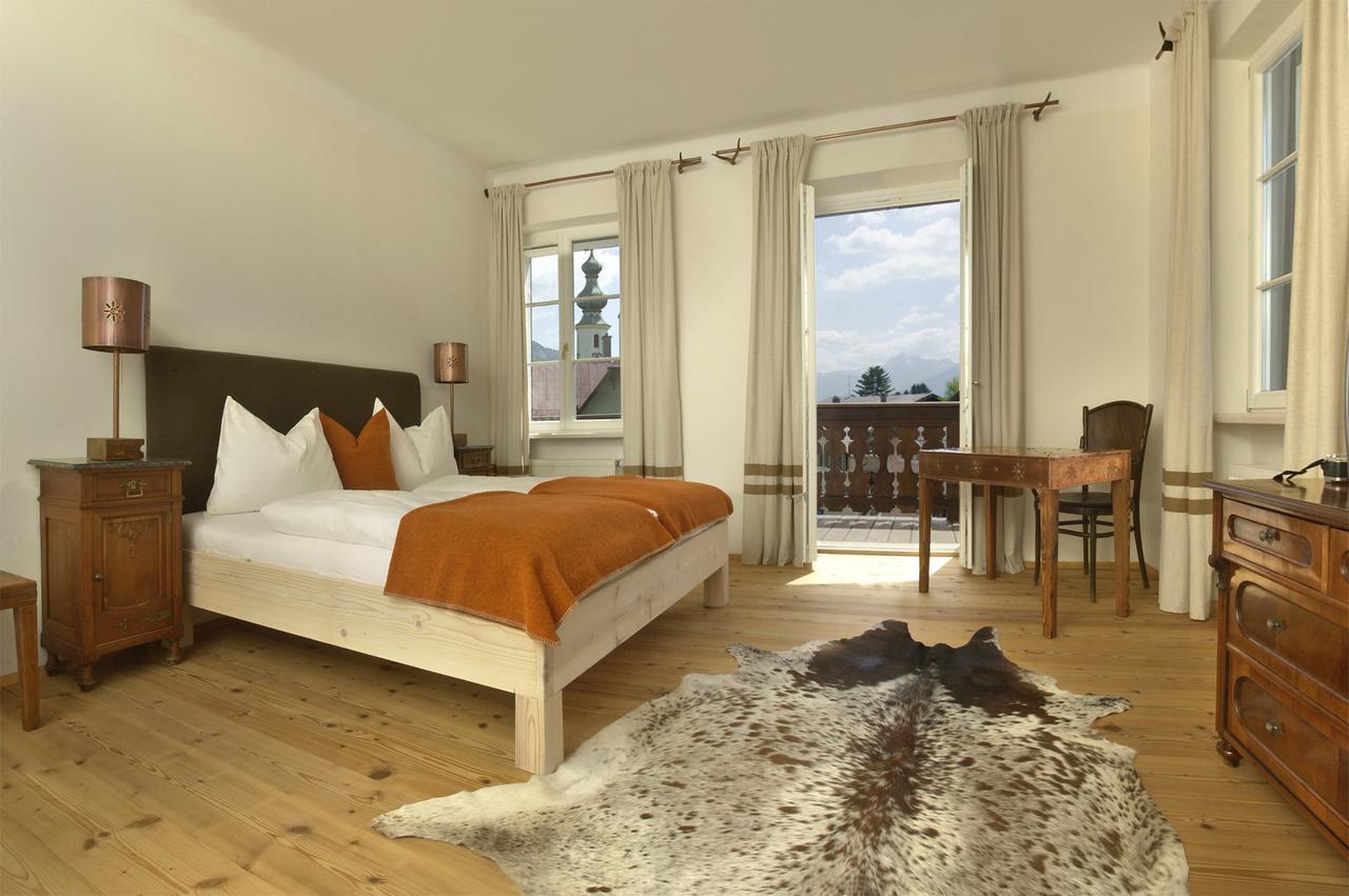 Hotel Gasthof Zur Post Sankt Gilgen Exterior foto